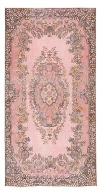 Tapis de couloir Tapis vintage - 210 x 114 cm - rose