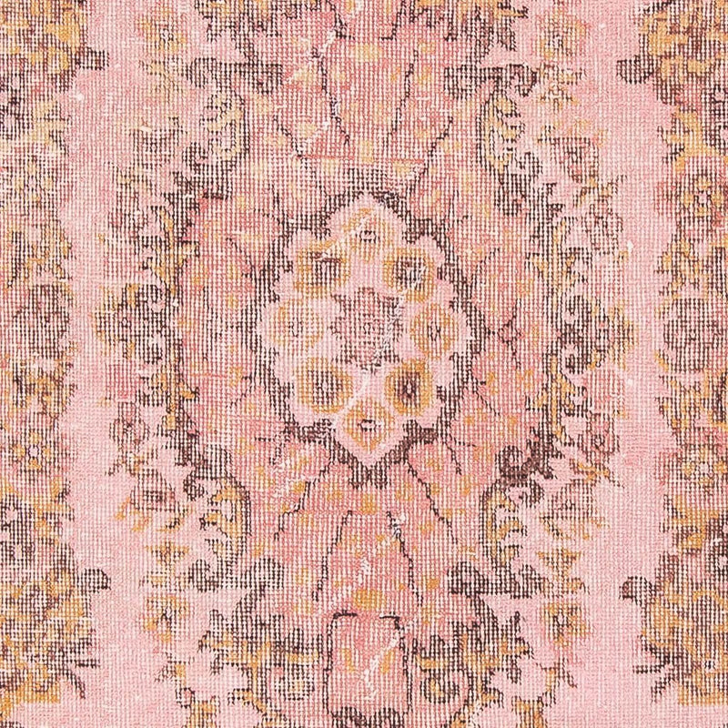 Vintage Teppich 210 x 114 cm - rosa