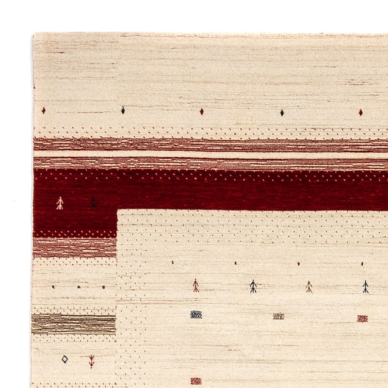 Gabbeh Teppich - Loribaft Indus 304 x 207 cm - beige