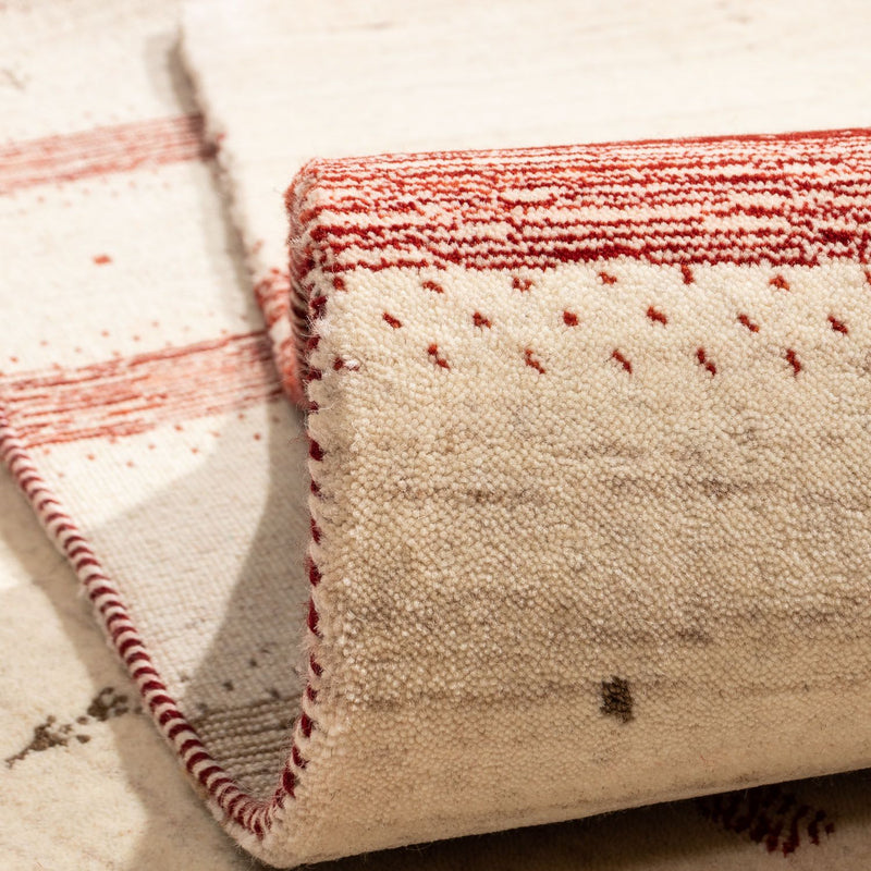 Gabbeh Teppich - Loribaft Indus 304 x 207 cm - beige