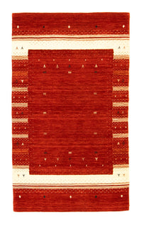 Tapis Gabbeh - Loribaft Persan - 162 x 94 cm - rouge