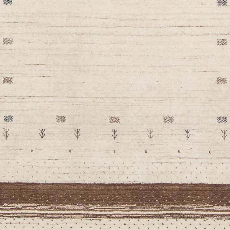 Gabbeh Teppich - Loribaft Indus 200 x 143 cm - beige