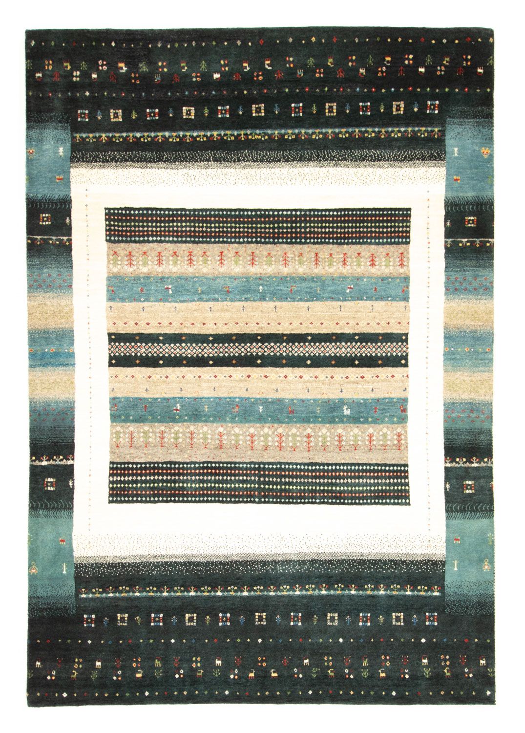 Gabbeh Teppich - Loribaft Indus 238 x 170 cm