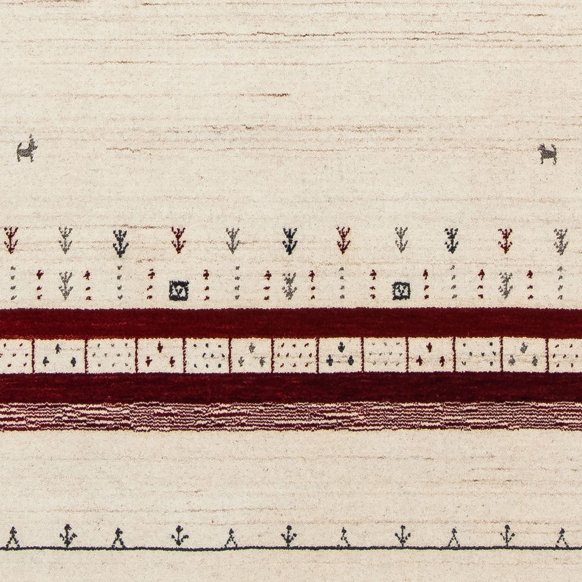 Gabbeh Teppich - Loribaft Perser 200 x 138 cm