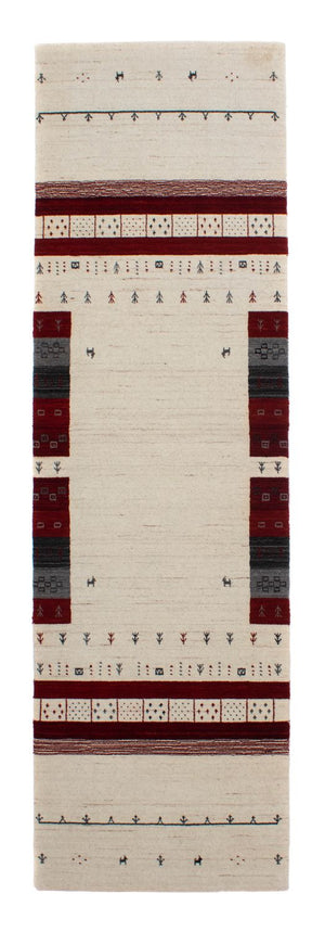 Gabbeh Teppich - Loribaft Persern 298 x 80 cm