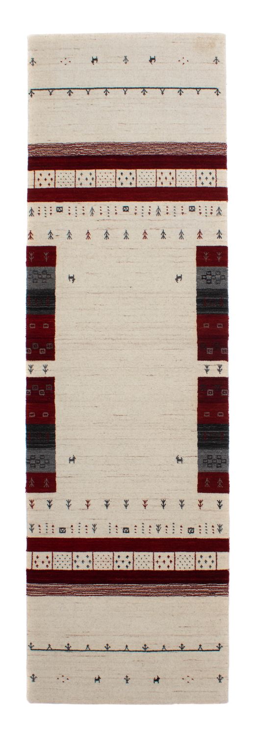 Gabbeh Teppich - Loribaft Persern 298 x 80 cm