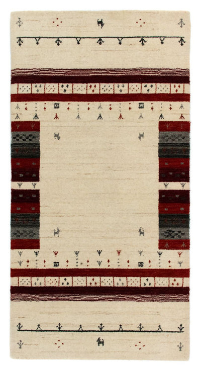 Loribaft Teppich Perser 70x141cm - Wollteppich