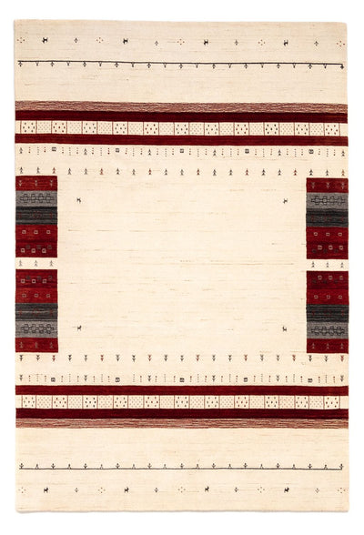 Gabbeh Teppich - Loribaft Indus 201 x 298 cm - beige