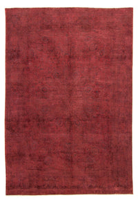 Tappeto vintage - 393 x 285 cm - rosso scuro