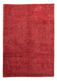 Tapis vintage - 370 x 288 cm - rouge foncé