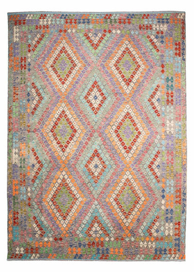 Kelim Afghan Teppich 257x349cm
