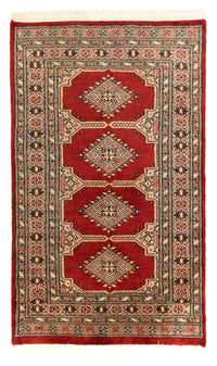 Tappeto afgano - Bukhara - 127 x 77 cm - rosso