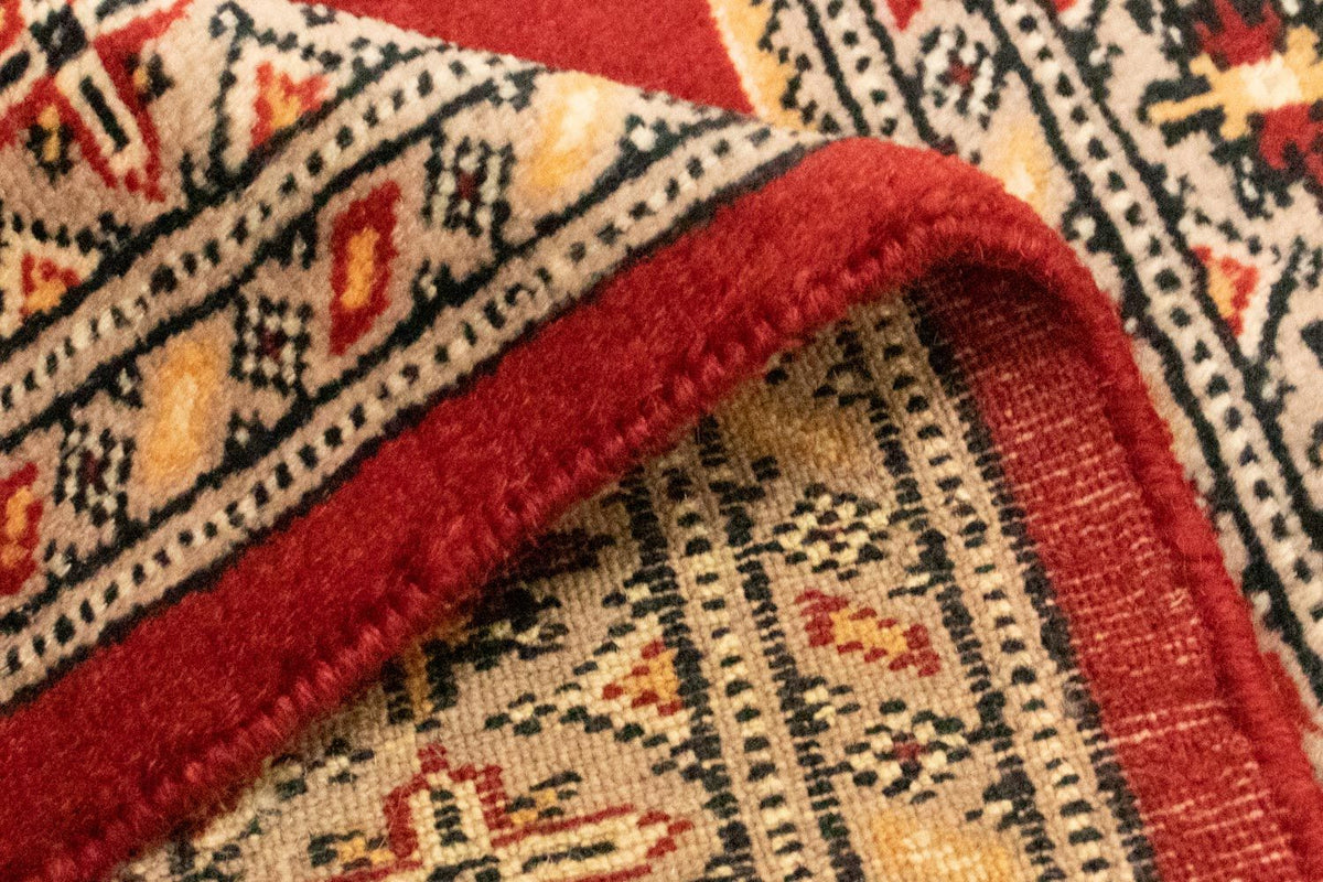 Afghan Teppich - Buchara 123 x 78 cm - rot