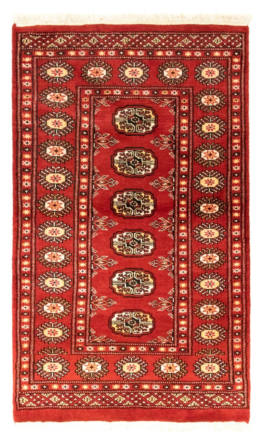 Afghan Teppich - Buchara 132 x 78 cm - rot