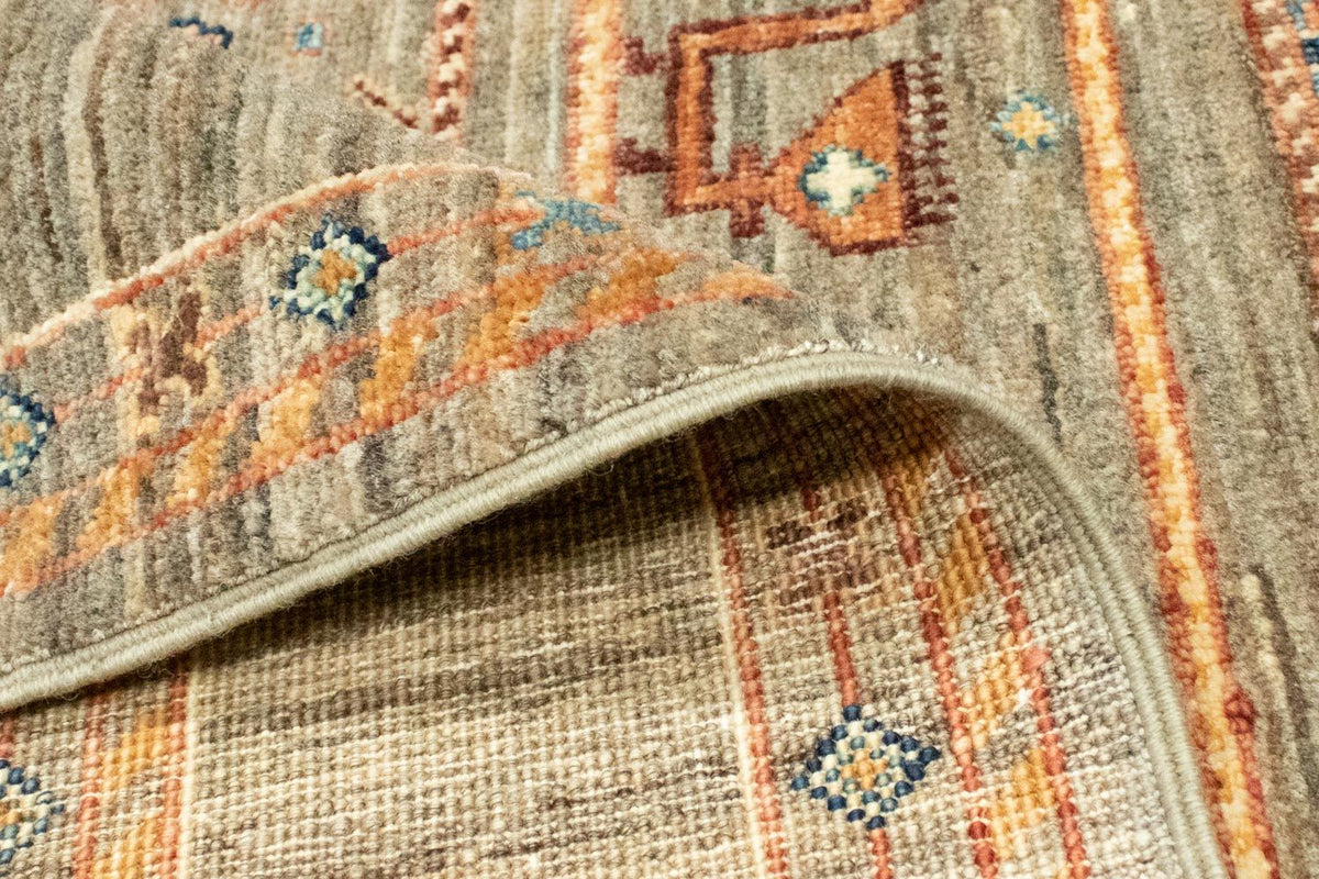 Ziegler Teppich 199 x 150 cm - grau