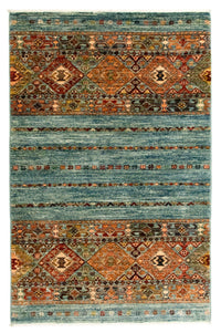 Tapis Ziegler - Moderne - 123 x 78 cm - turquoise