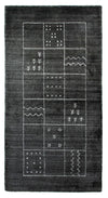Tappeto vintage 70x140cm - Rettangolo / Grigio Scuro / 70 x 140 cm Rettangolo