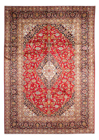Tapis persan - Keshan - 353 x 251 cm - rouge