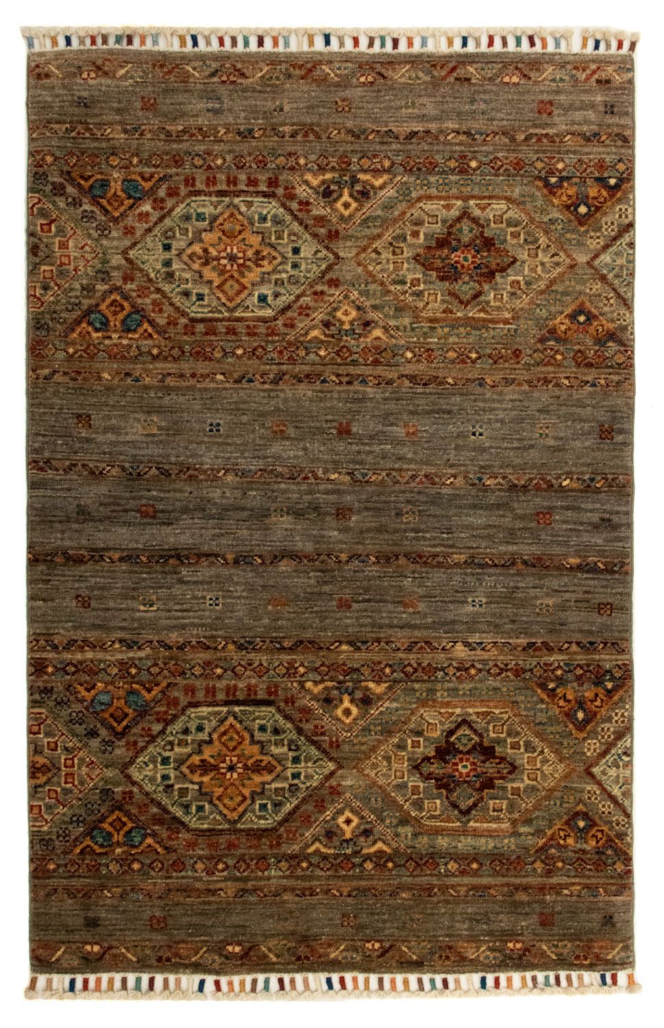 Ziegler Teppich - Modern 118 x 80 cm - dunkelbraun
