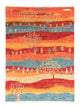 Ziegler Teppich 206 x 157 cm - mehrfarbig