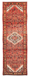Hamadan Tappeto 104x308cm - Tappeto persiano - rosso - Passatoia / Rosso / 104 x 308 cm Passatoia