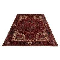 Tapis persan - Nomadic - 450 x 352 cm - rouge foncé