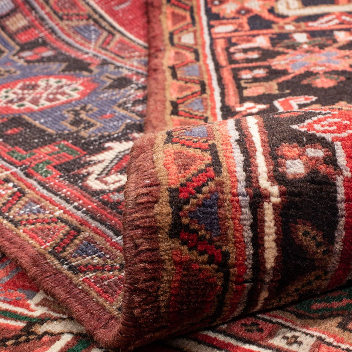 Perserteppich - Nomadic 340 x 260 cm - rot