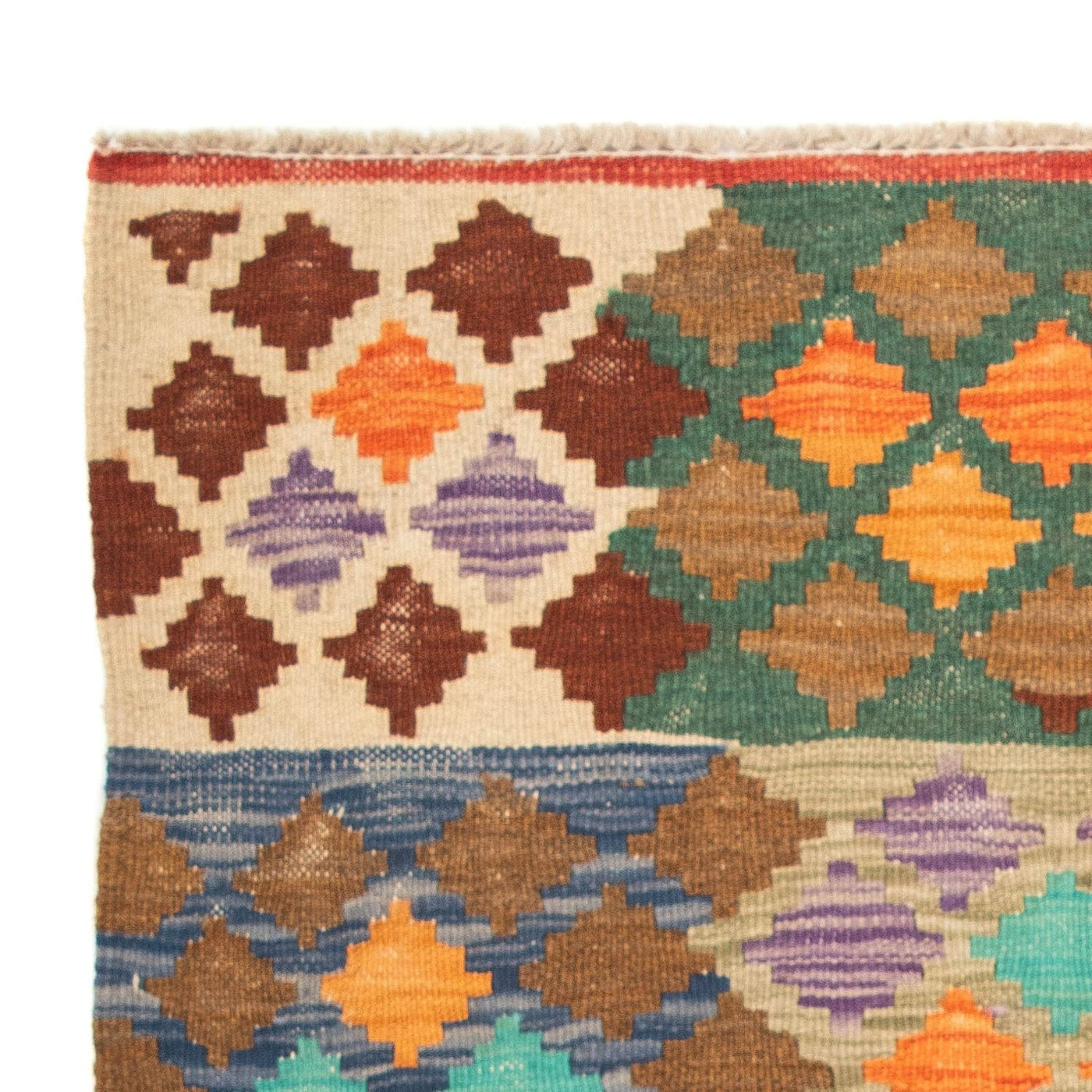 Kilim Maimana Tappeto 125x80cm - Tappeto di lana