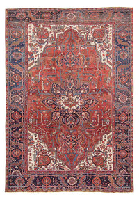 Tapis persan - Nomadic - 362 x 258 cm - rouge clair