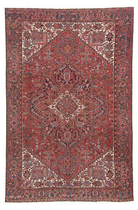 Tapis persan - Nomadic - 330 x 253 cm - rouge clair