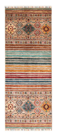 Tapis de couloir Tapis Ziegler - 208 x 75 cm - multicolore