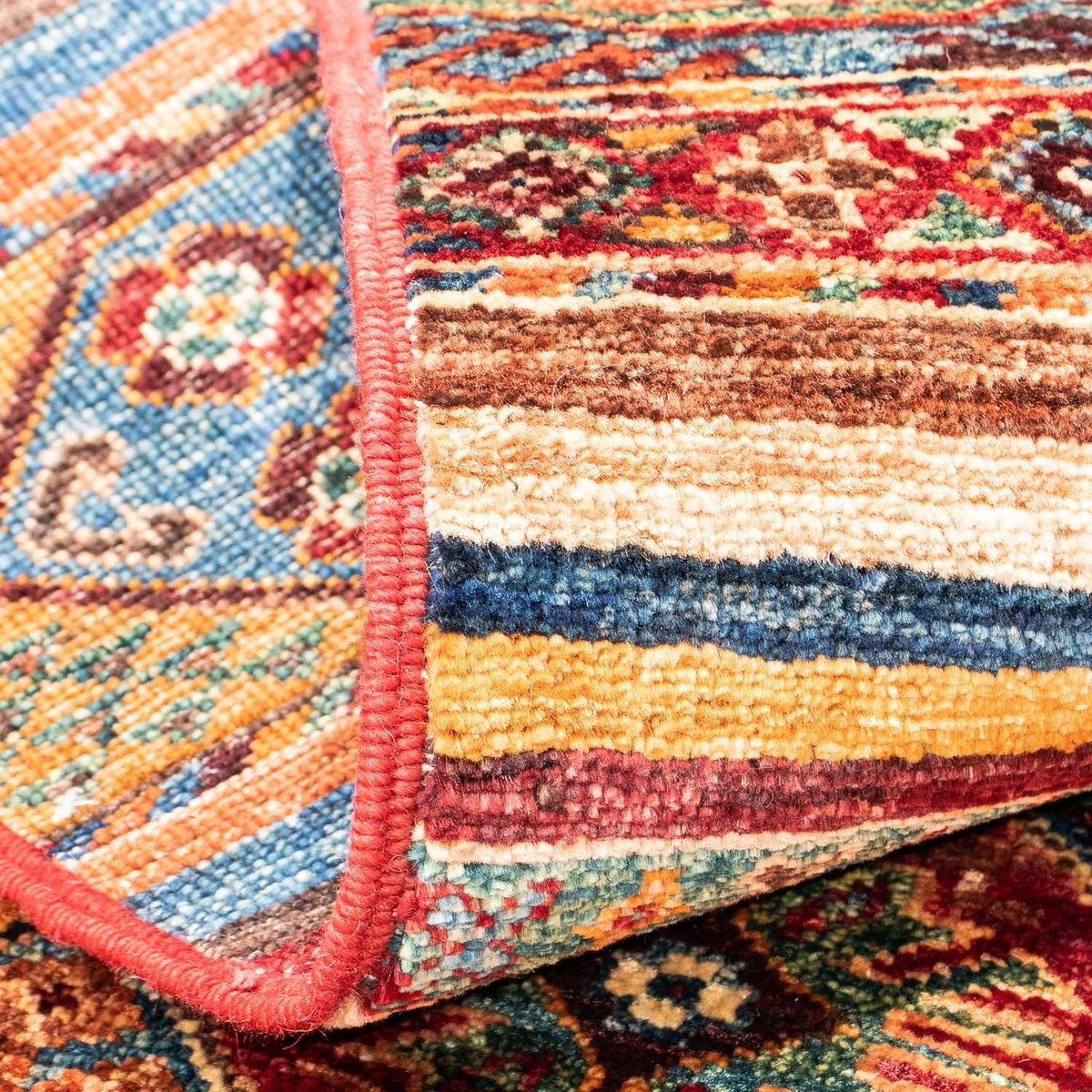 Ziegler Teppich 115 x 83 cm - mehrfarbig