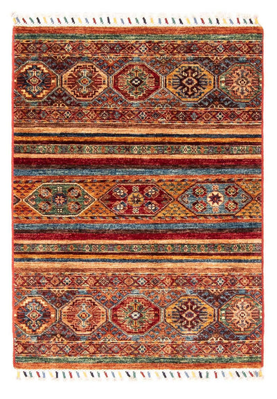 Ziegler Teppich 82 x 116 cm - mehrfarbig