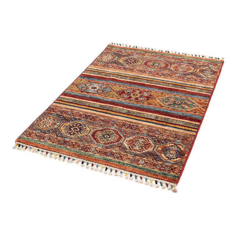 Ziegler Teppich 116 x 82 cm - mehrfarbig