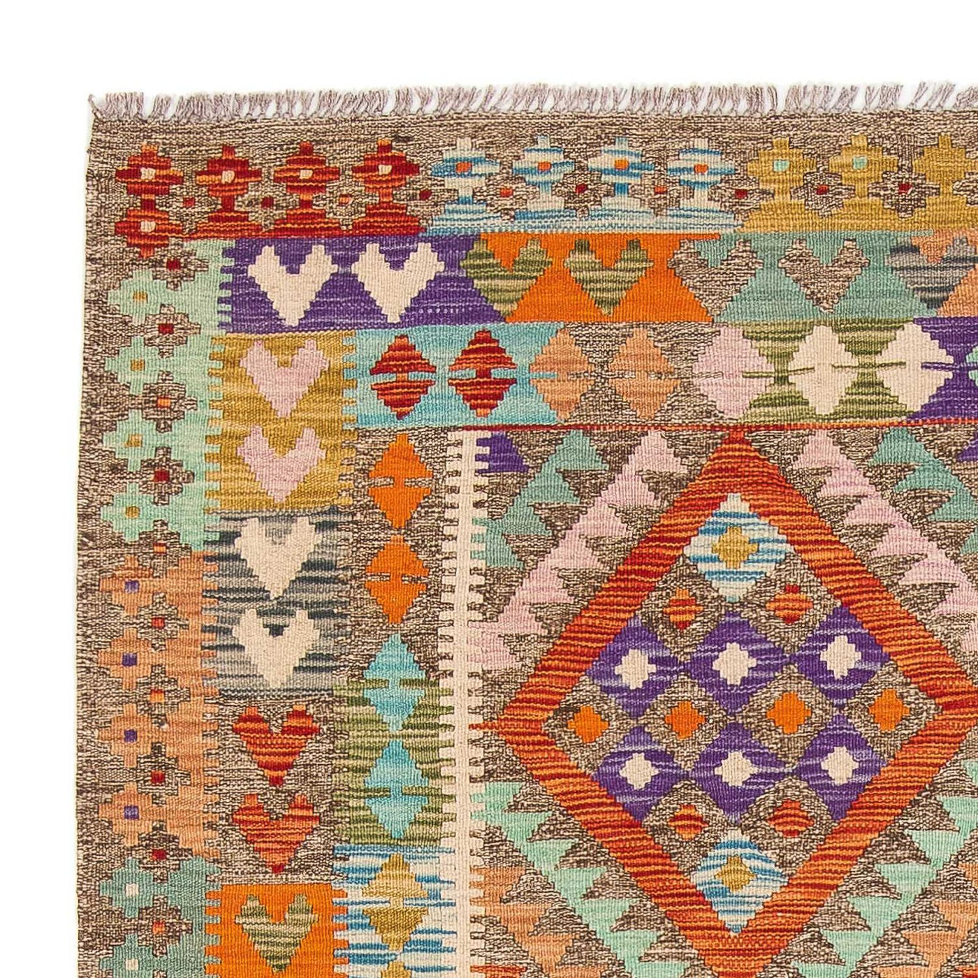 Kilim Maimana Tappeto 194x154cm - Tappeto di lana