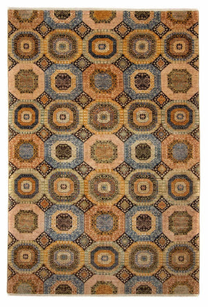 Designer Teppich 300 x 200 cm - mehrfarbig