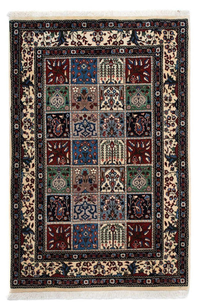 Moud Teppich 96x140cm - Perserteppich - mehrfarbig