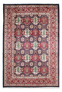 Tapis persan - Classique - 297 x 200 cm - bleu foncé