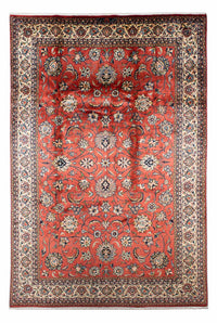 Tapis persan - Classique - 318 x 216 cm - rouge foncé