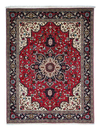 Tapis persan - Tabriz - Royal - 206 x 151 cm - rouge