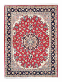 Tapis persan - Tabriz - 207 x 150 cm - rouge