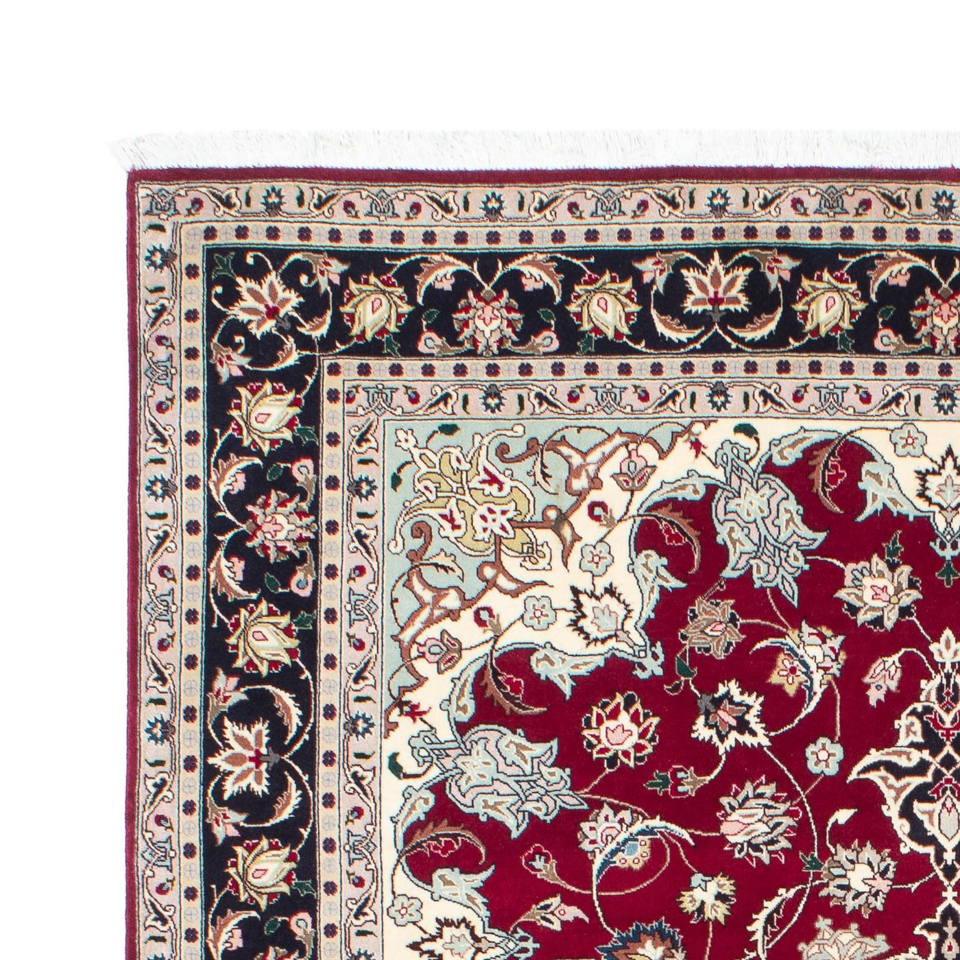 Täbriz - 50 Raj Teppich 197x153cm - Perserteppich