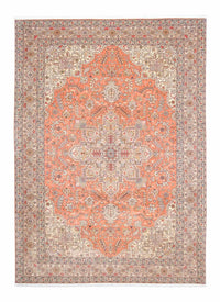 Tapis persan - Tabriz - Royal - 302 x 206 cm - rouge clair