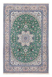 Tapis persan - Nain - Royal - 293 x 198 cm - vert