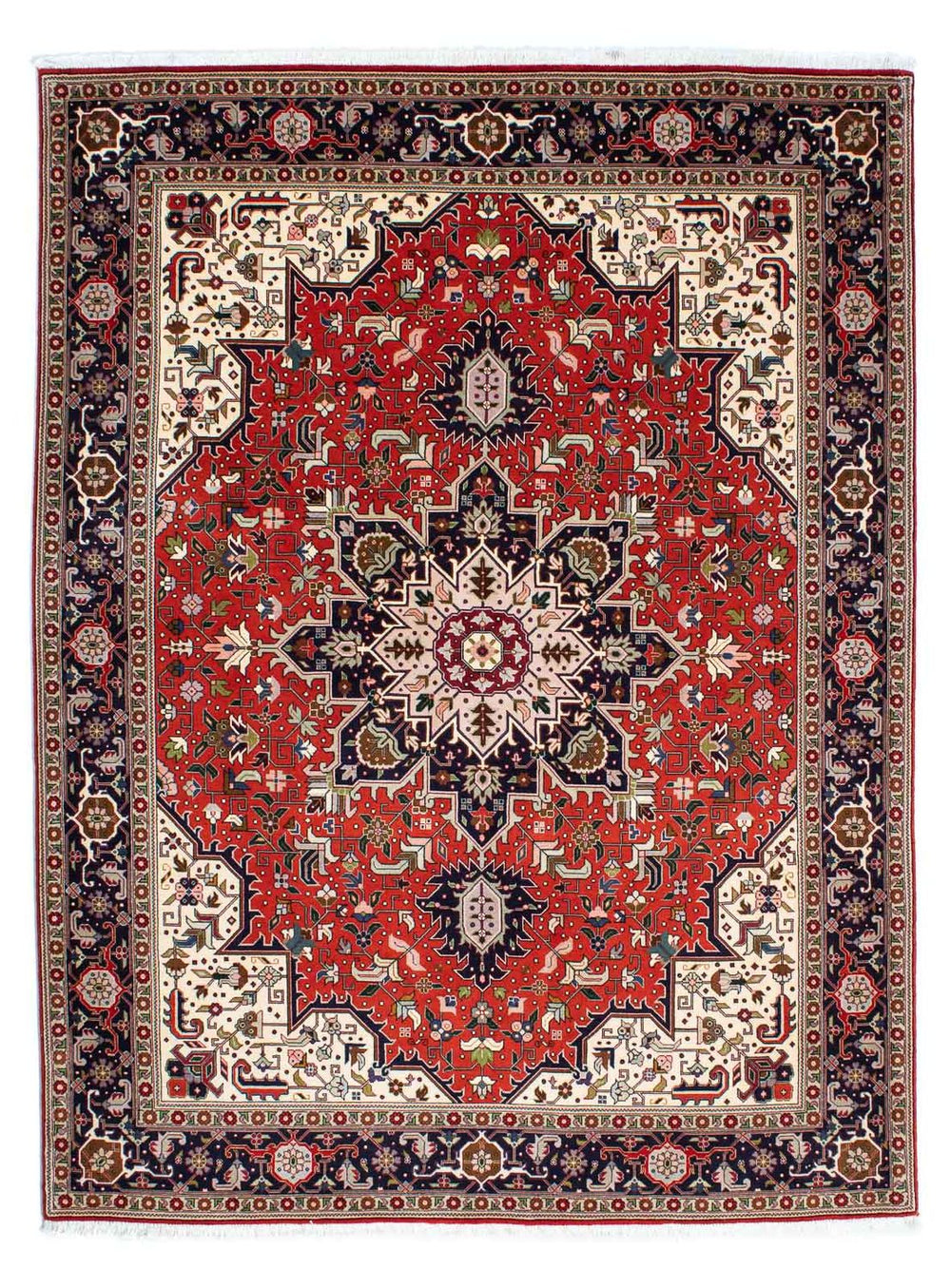 Perserteppich - Täbriz - Royal 205 x 152 cm Teppichbrücke
