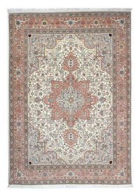 Tapis persan - Tabriz - Royal - 218 x 152 cm - beige