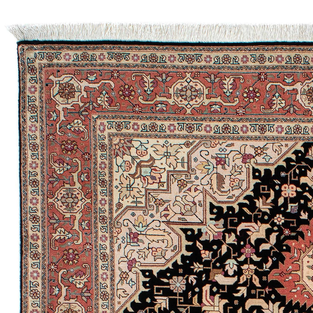 Täbriz - 50 Raj Teppich 152x200cm - Perserteppich