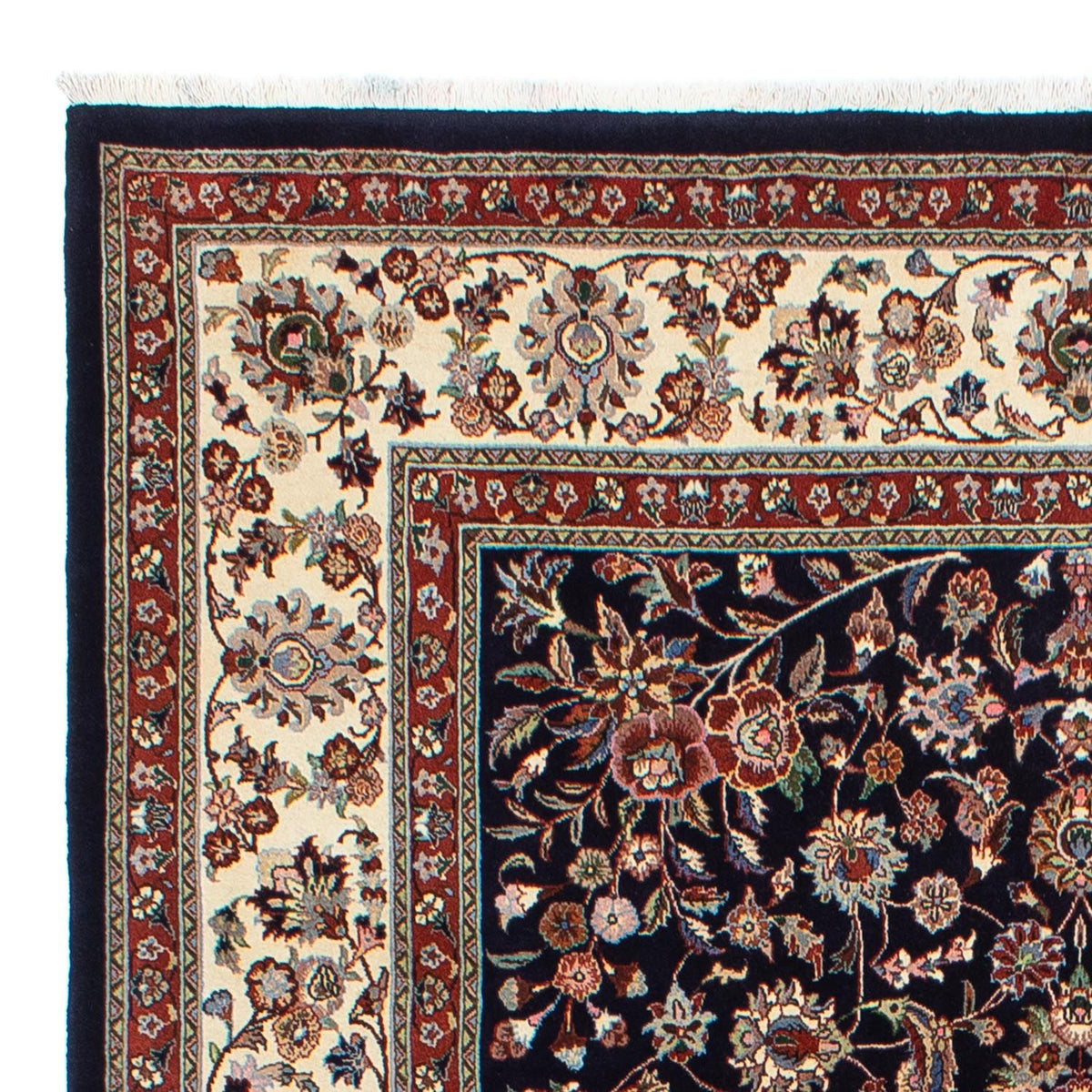 Kaschmar Teppich 200x266cm - Perserteppich - schwarz