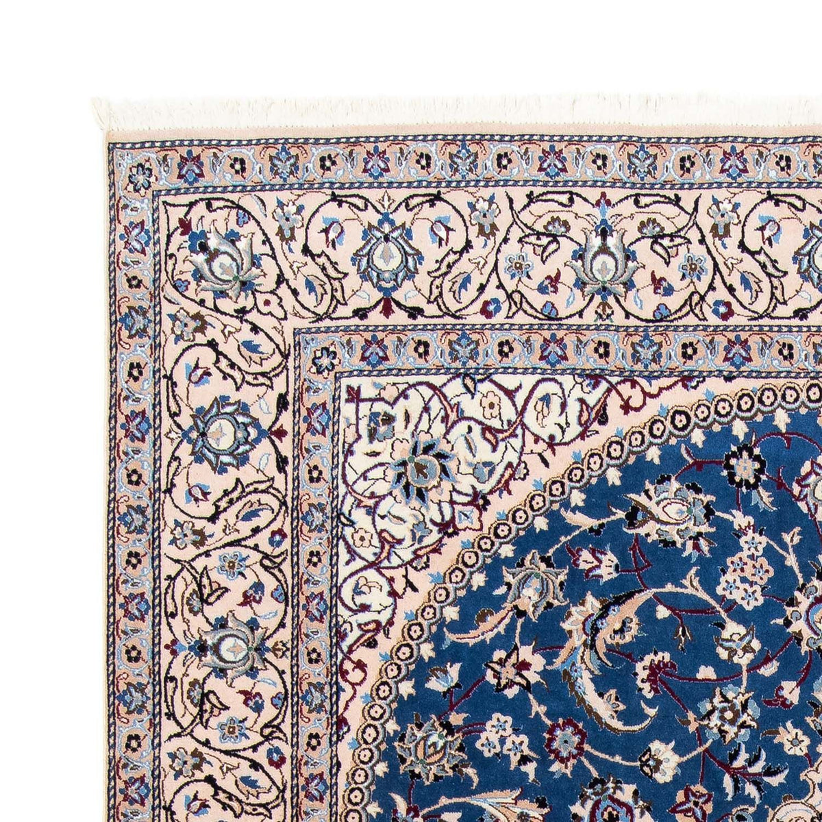 Tapis de Nain - 9La Tapis 198x302cm - Tapis persan - bleu