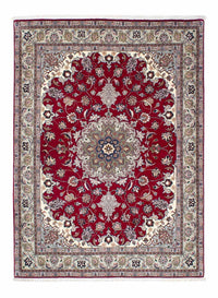 Tapis persan - Tabriz - Royal - 202 x 150 cm - rouge foncé
